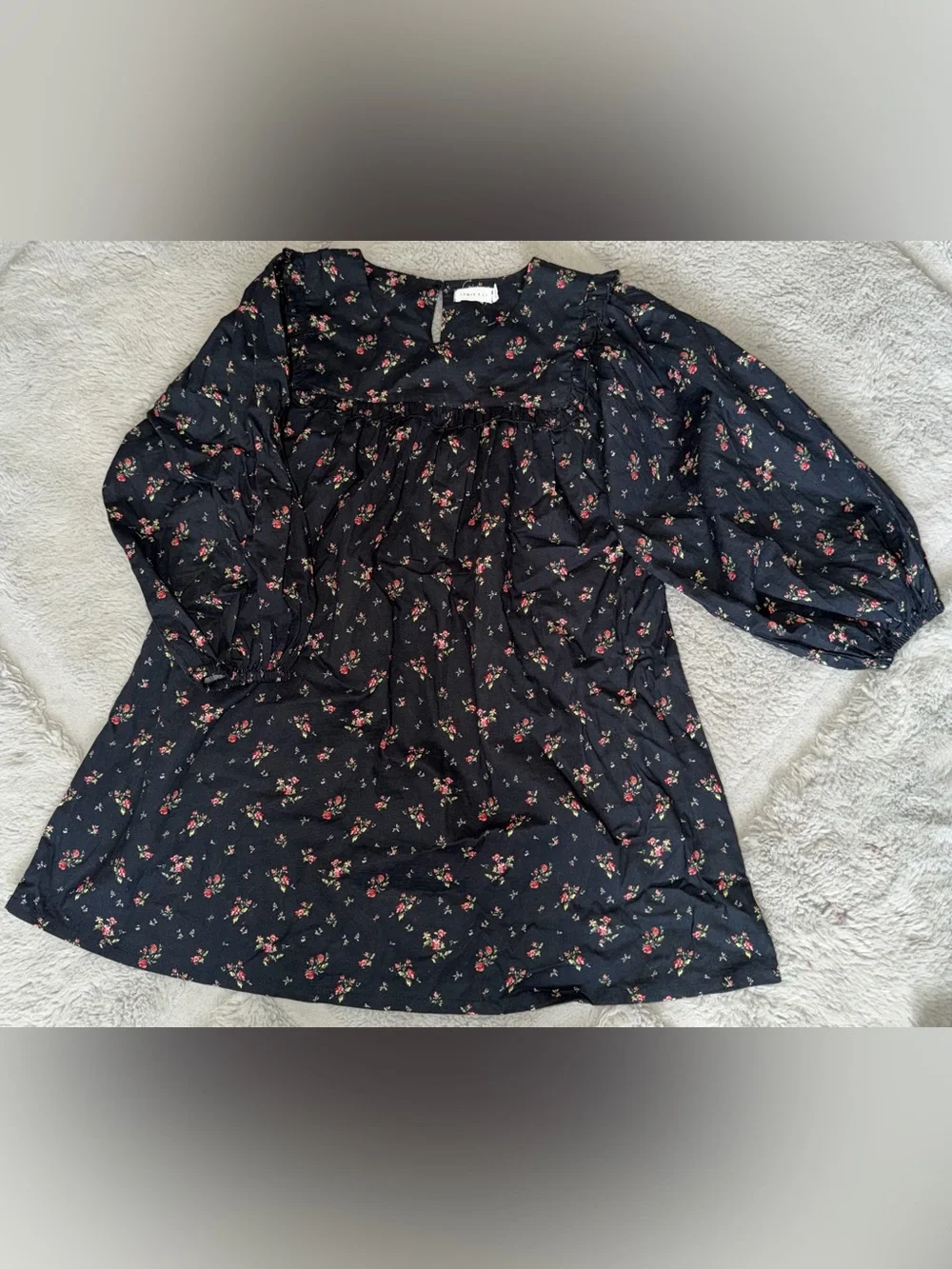 Jamie Kay Organic Cotton Floral Babydoll Gianna Dress